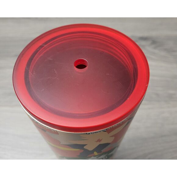 Starbucks 24 oz Tropical Hibiscus Floral Cold Beverage D19 Tumbler without Straw - Picture 9 of 10